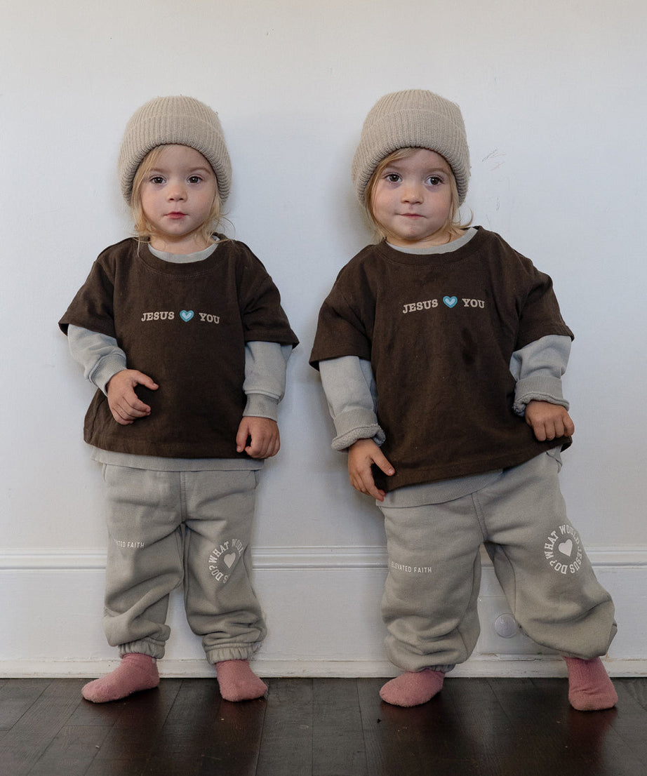 Jesus liebt dich Kinder T-Shirt