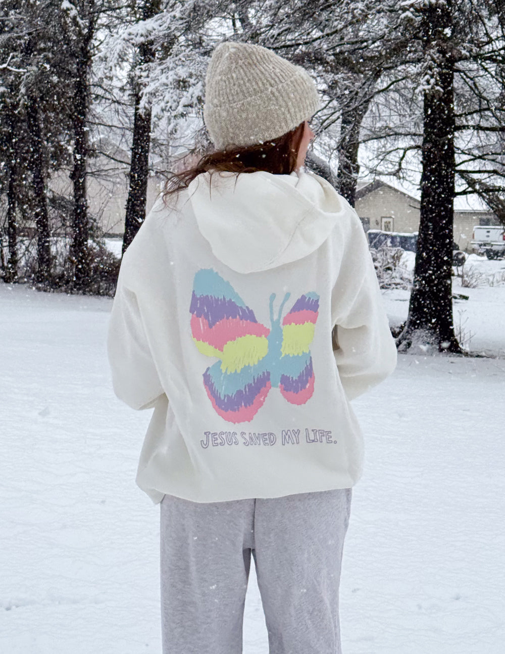 Jesus Saved My Life Unisex Hoodie