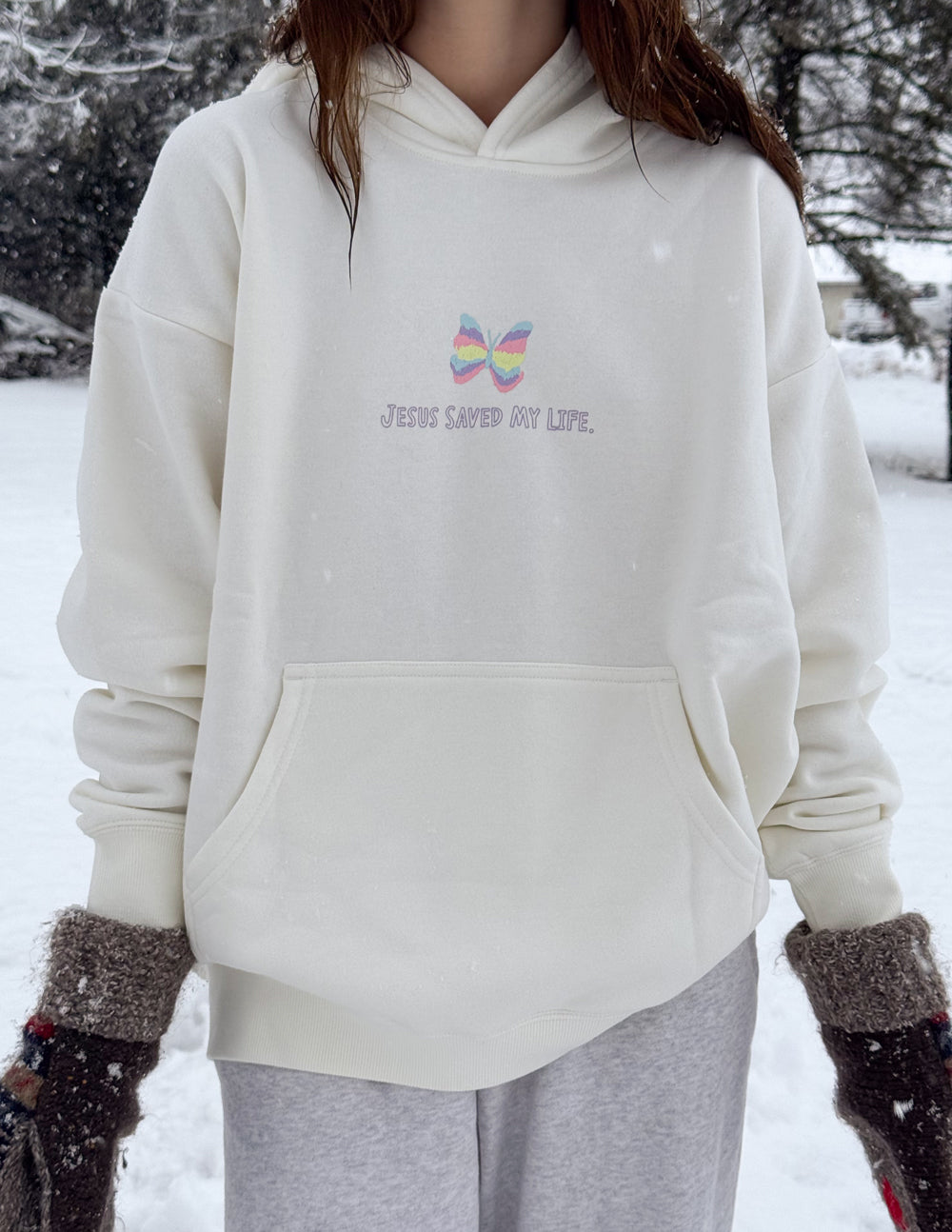 Jesus Saved My Life Unisex Hoodie