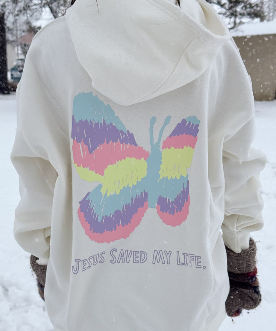 Jesus Saved My Life Unisex Hoodie