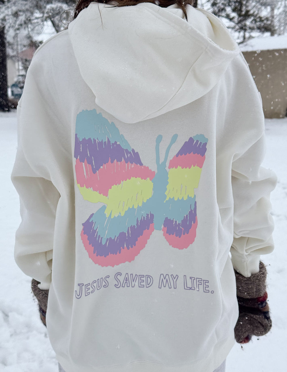 Jesus Saved My Life Unisex Hoodie