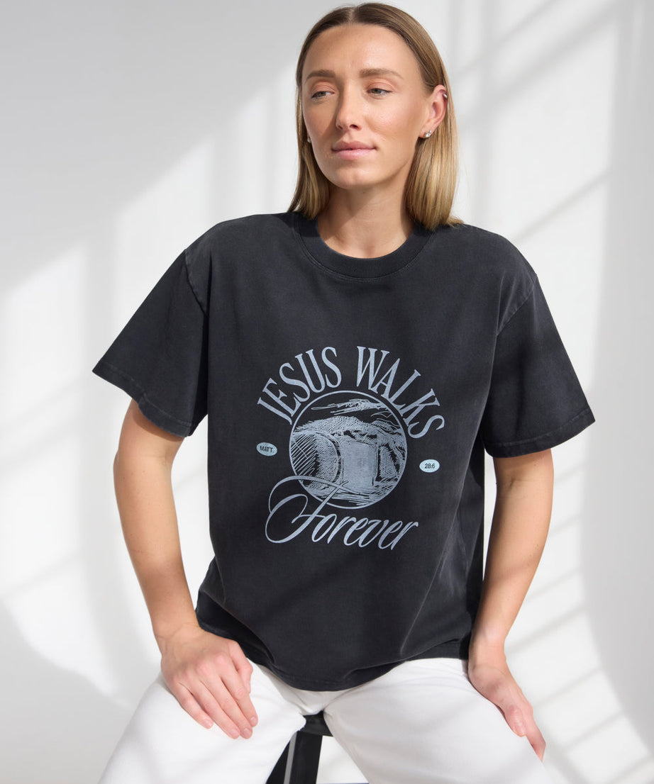 Jesus Walks Heavyweight Tee