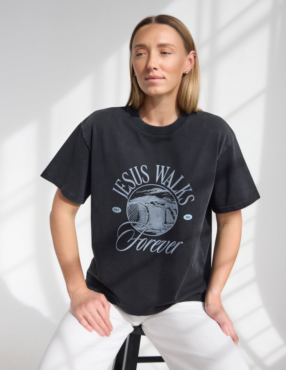 Jesus Walks Heavyweight Tee