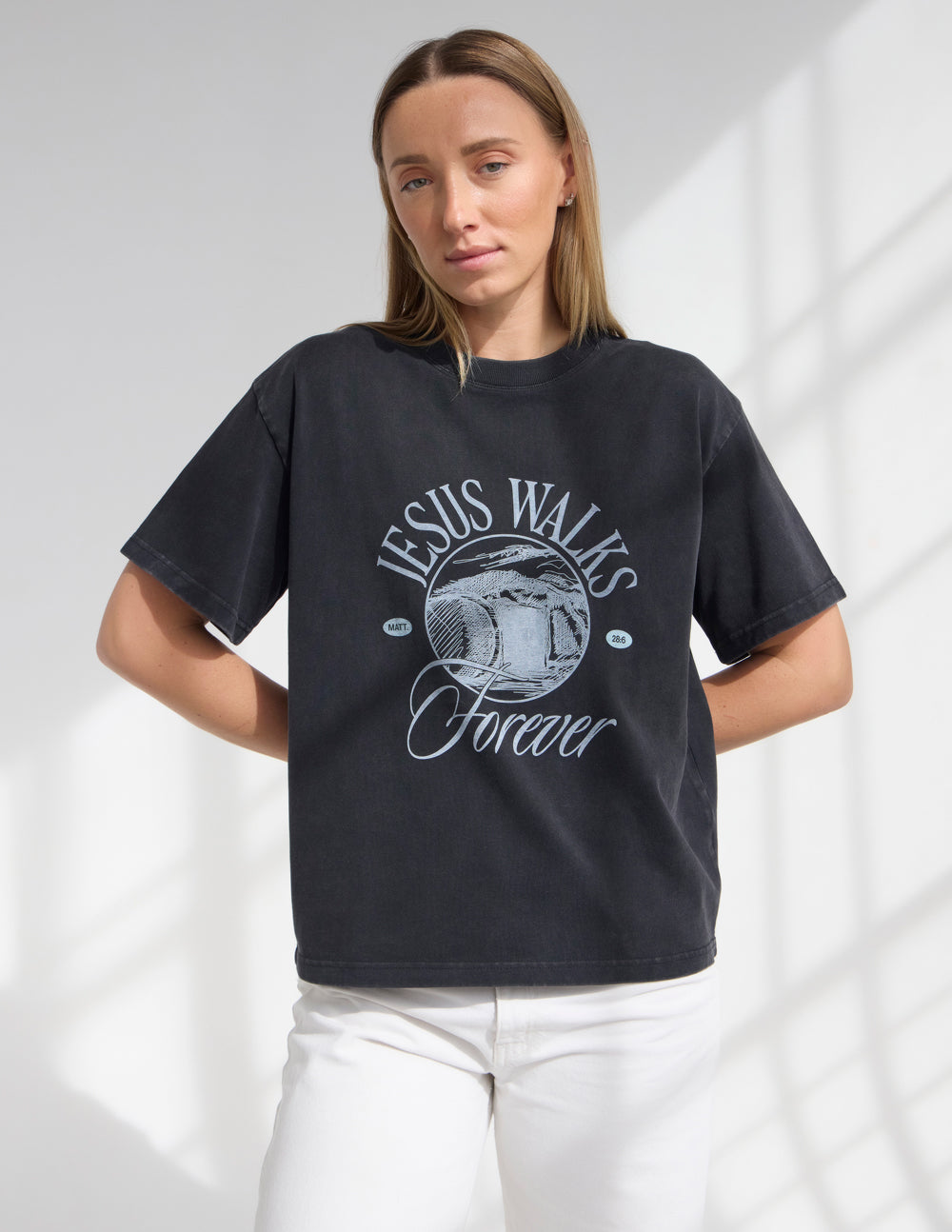 Jesus Walks Heavyweight Tee