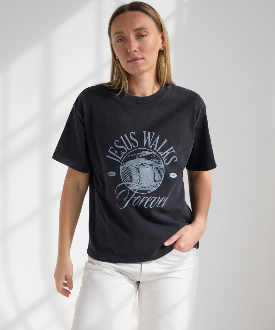 Jesus Walks Heavyweight Tee