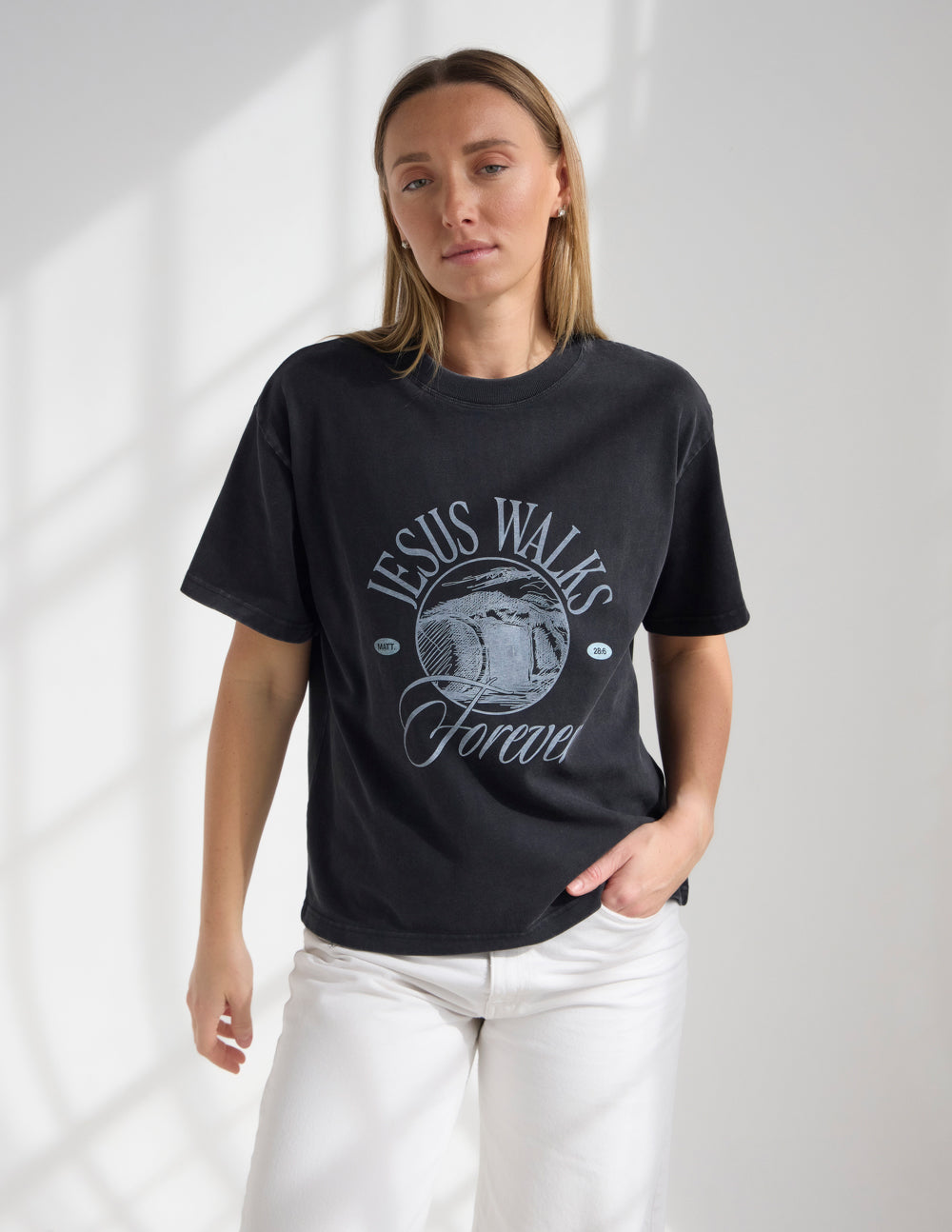 Jesus Walks Heavyweight Tee