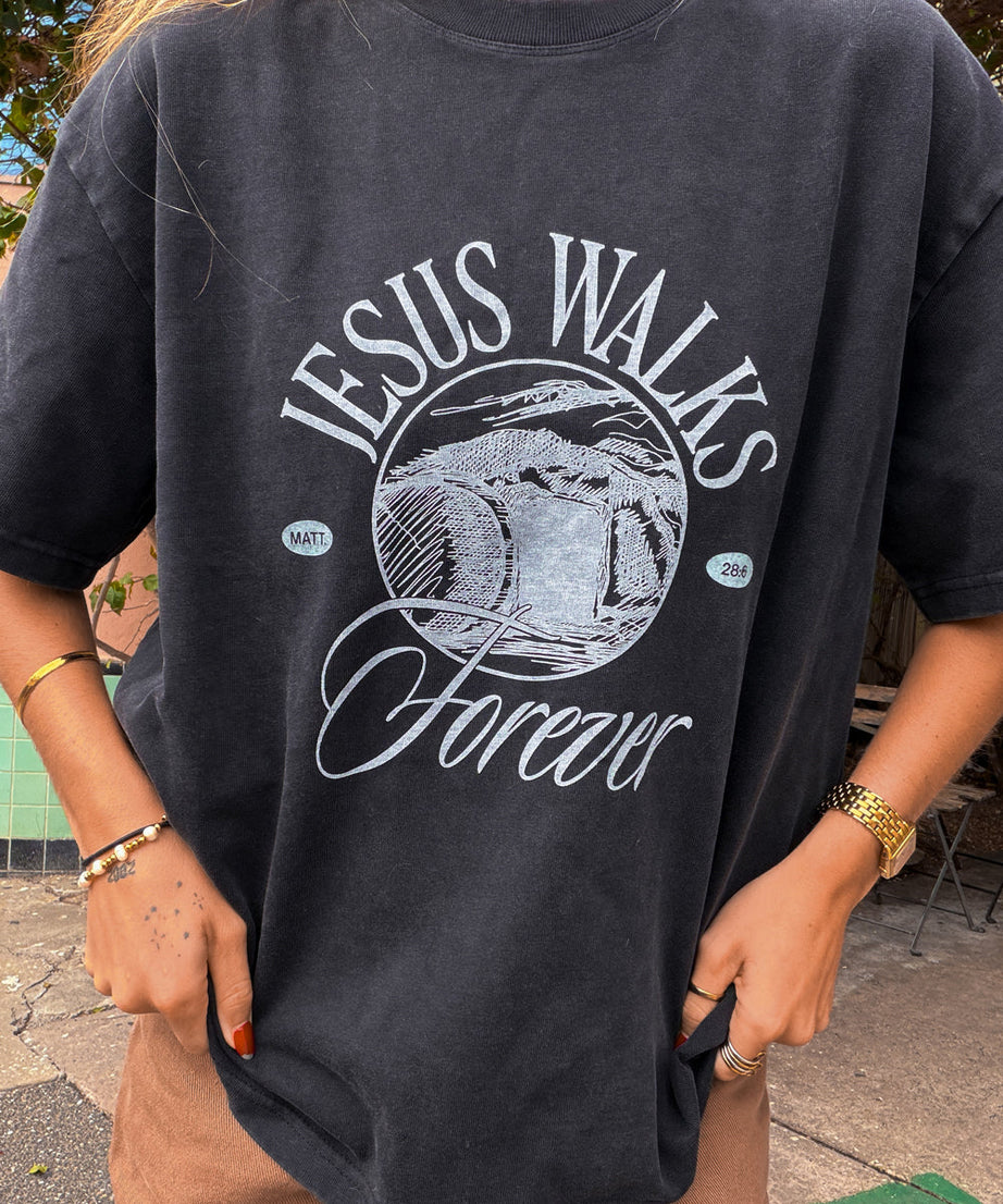 Jesus Walks Heavyweight Tee