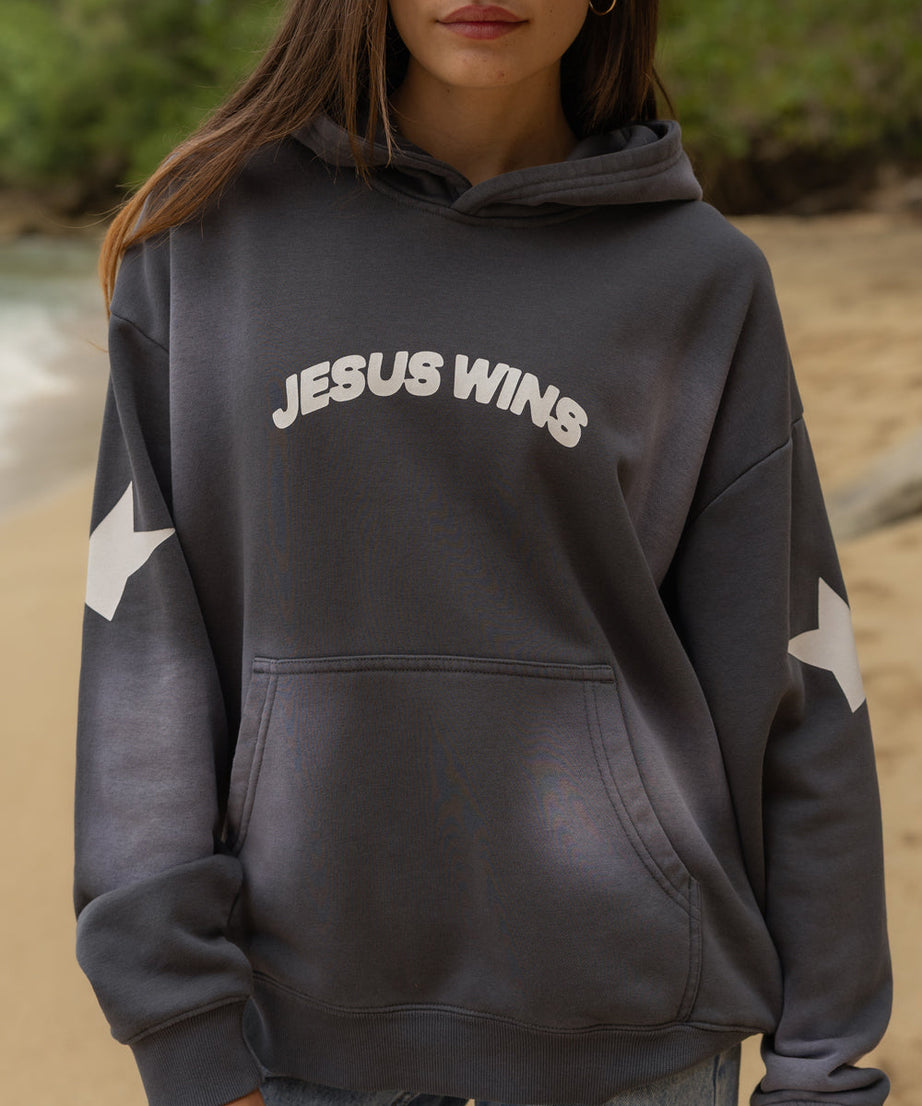 Jesus Wins Unisex Hoodie
