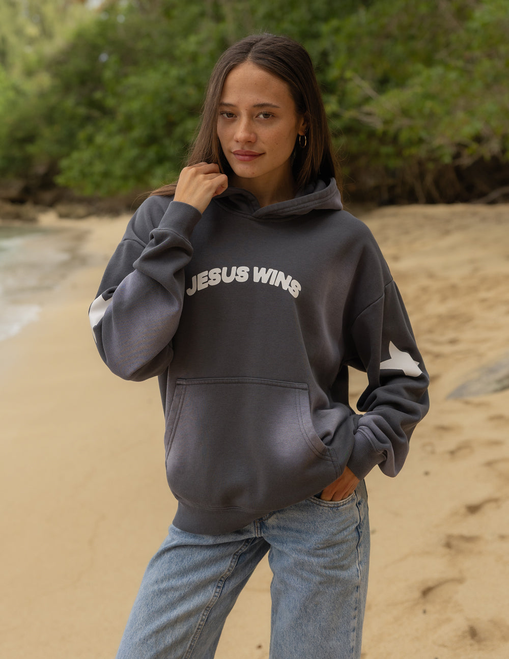 Jesus Wins Unisex Hoodie