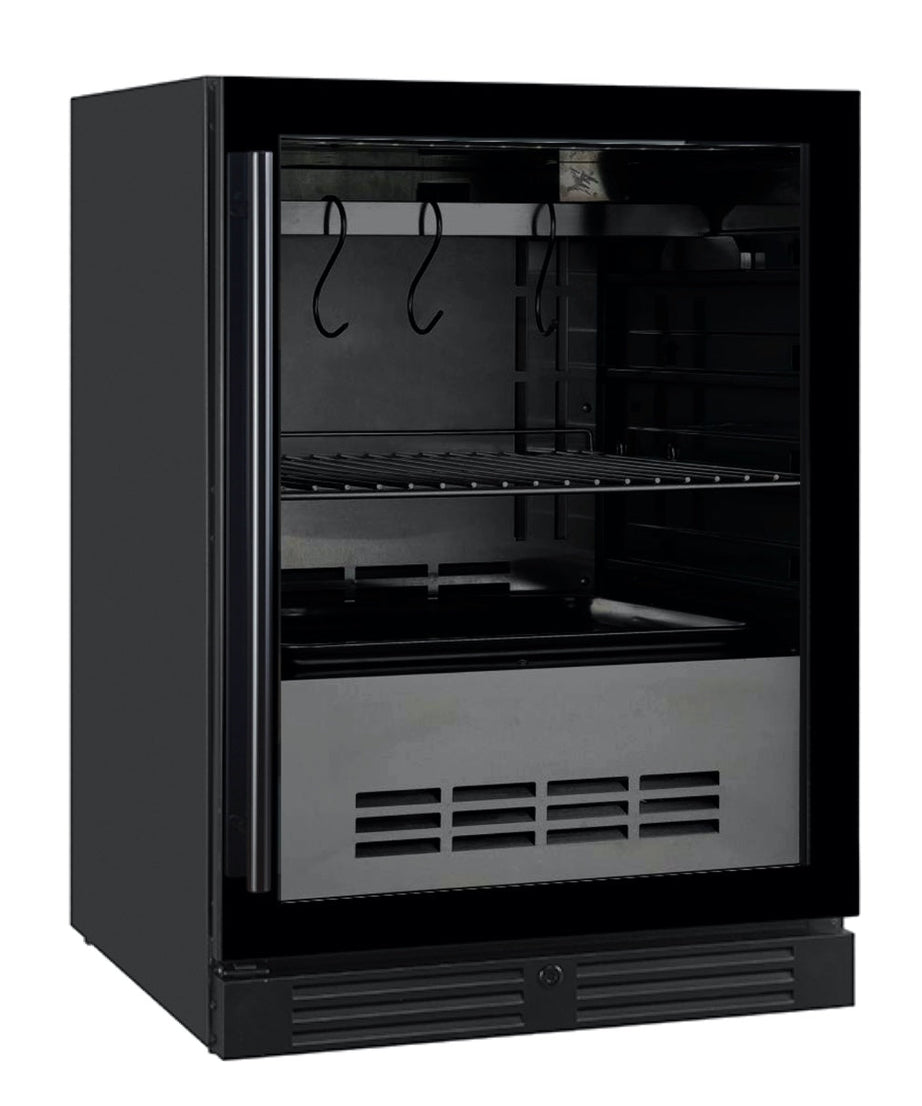 24″ Glass‑Door Meat Aging Fridge
