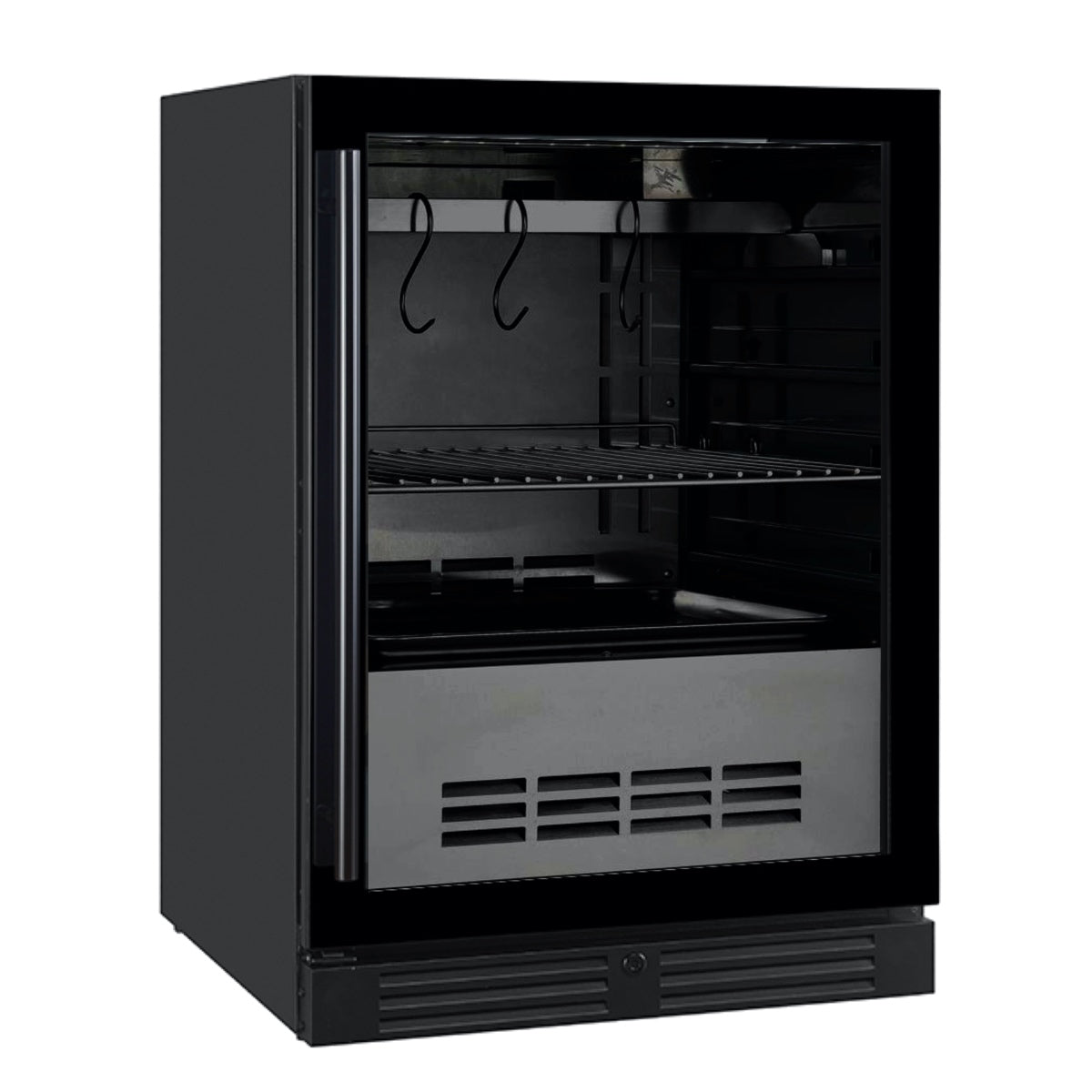 24″ Glass‑Door Meat Aging Fridge