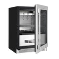 24″ Glass‑Door Meat Aging Fridge