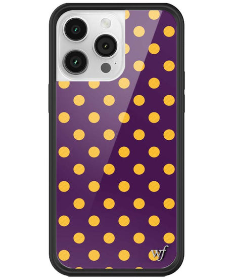 Polka Dot | Purple and Yellow iPhone Case
