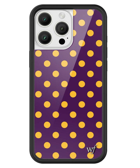Polka Dot | Purple and Yellow iPhone Case