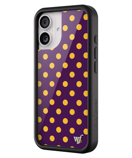 Polka Dot | Purple and Yellow iPhone Case