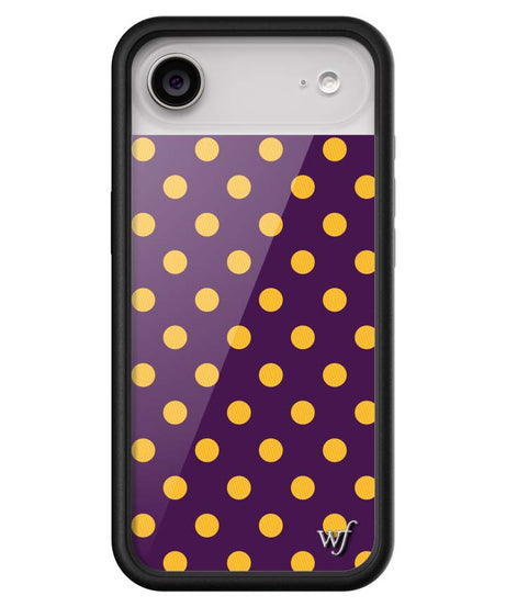 Polka Dot | Purple and Yellow iPhone Case