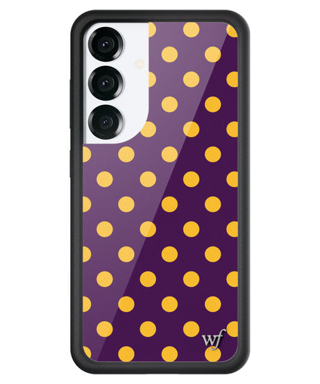 Polka Dot | Purple and Yellow Samsung Galaxy Case