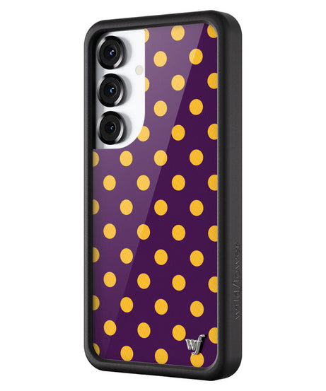 Polka Dot | Purple and Yellow Samsung Galaxy Case