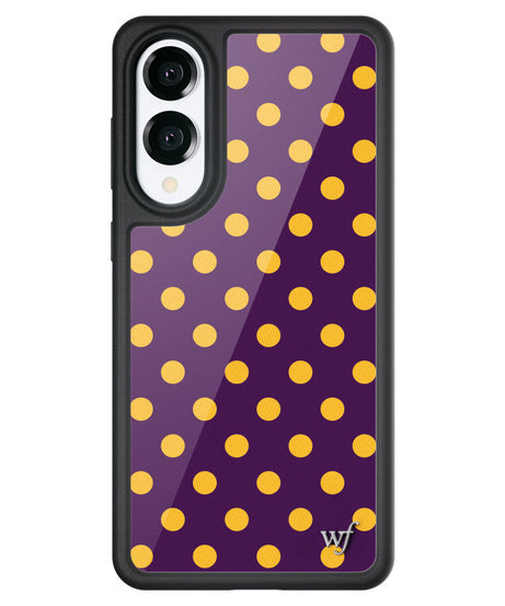 Polka Dot | Purple and Yellow Samsung Galaxy Case