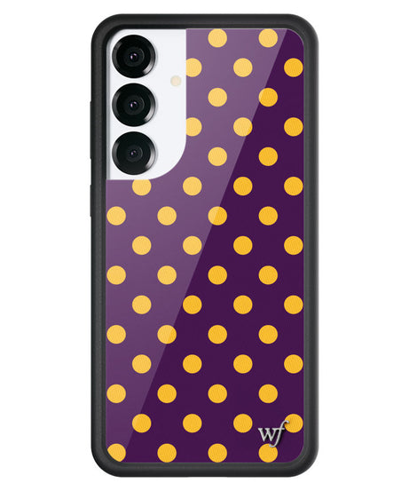 Polka Dot | Purple and Yellow Samsung Galaxy Case