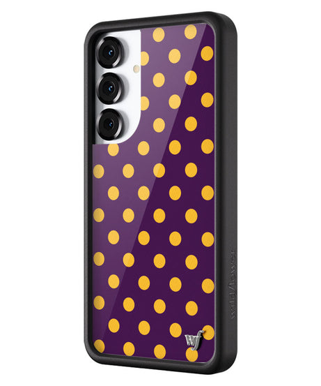 Polka Dot | Purple and Yellow Samsung Galaxy Case