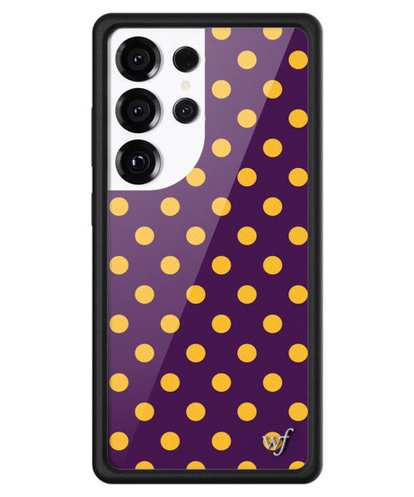Polka Dot | Purple and Yellow Samsung Galaxy Case