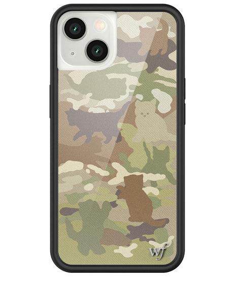 Cat Camo iPhone Case