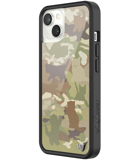 Cat Camo iPhone Case