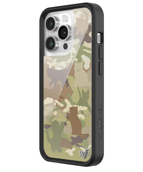 Cat Camo iPhone Case