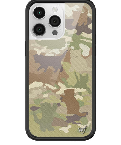 Cat Camo iPhone Case