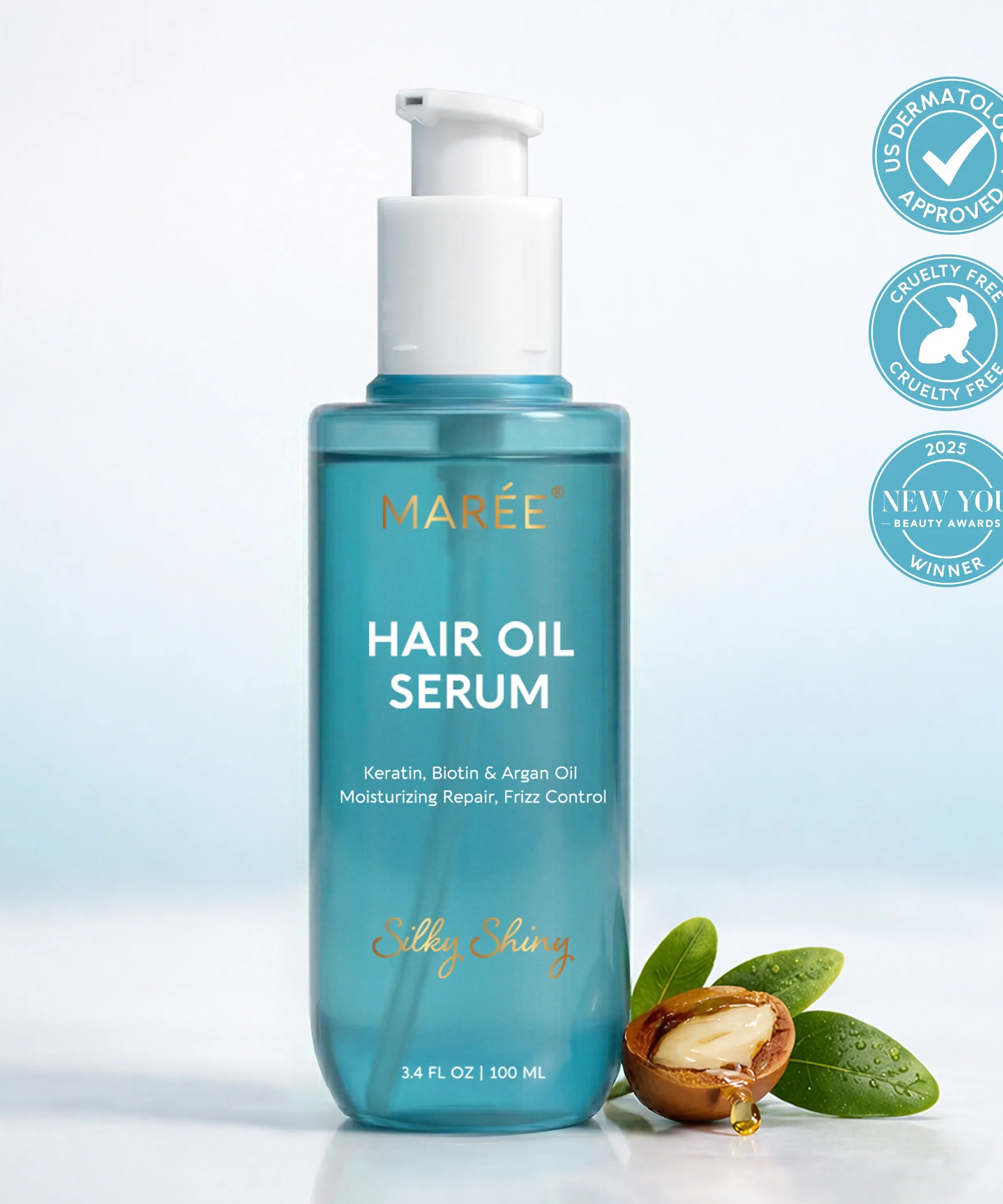 Keratin Oil Serum for Smooth Hair