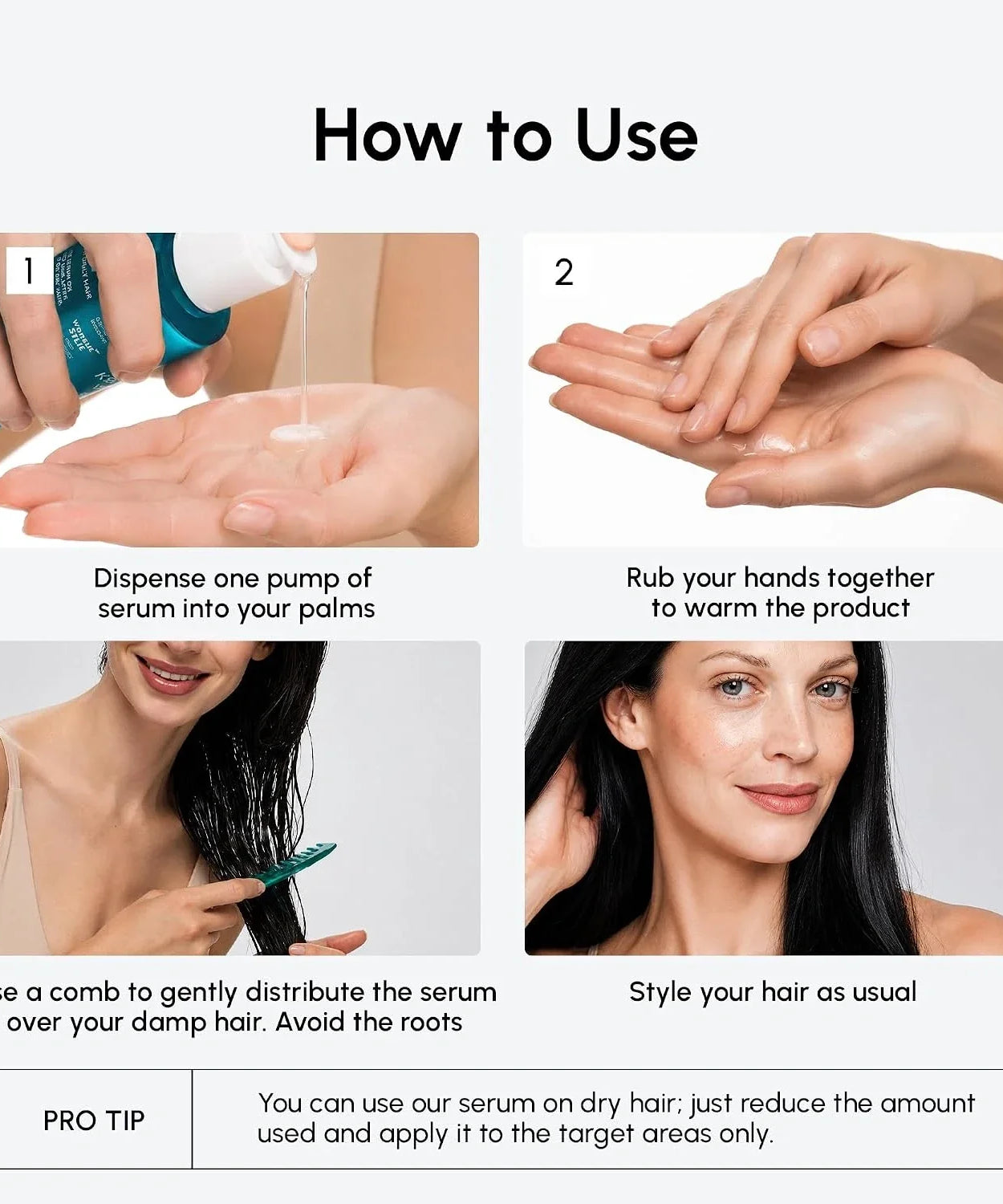 Keratin Oil Serum for Smooth Hair
