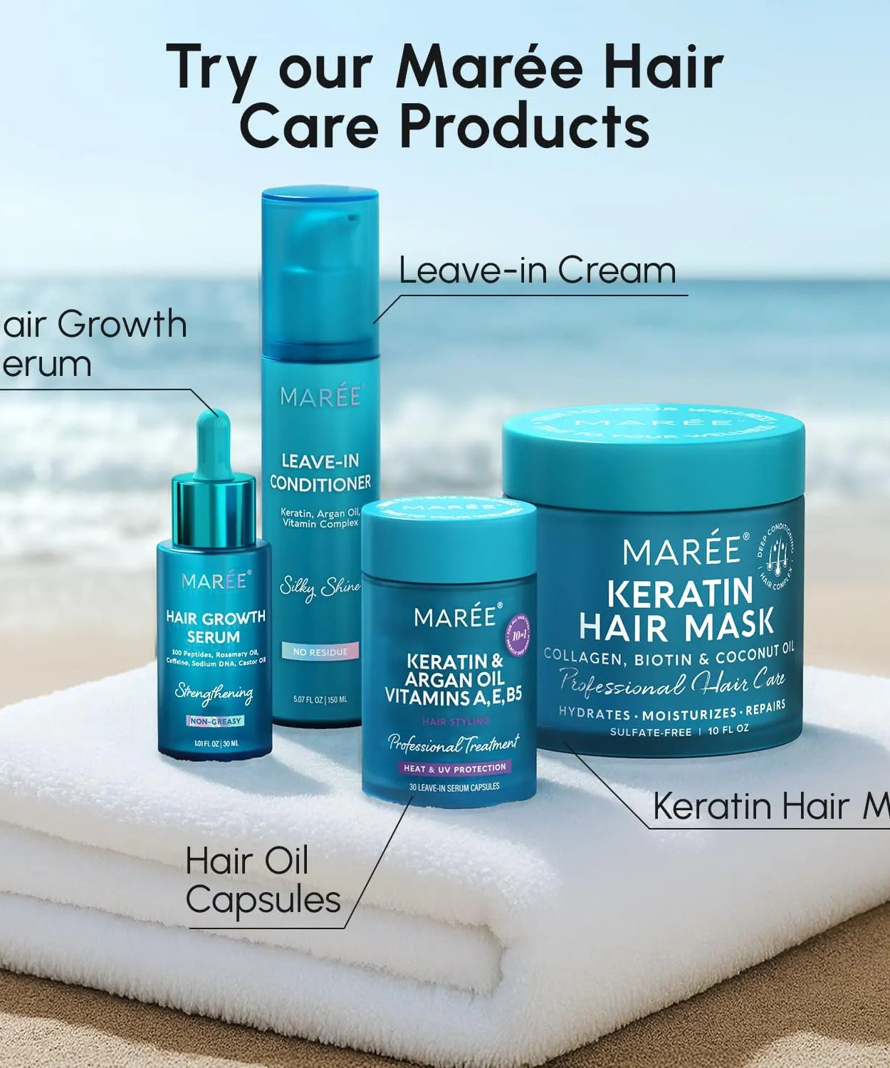 Keratin Oil Serum for Smooth Hair