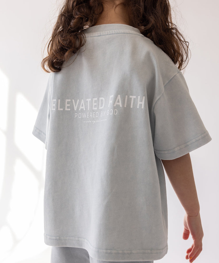 Kingdom Club Blaues Kinder-T-Shirt