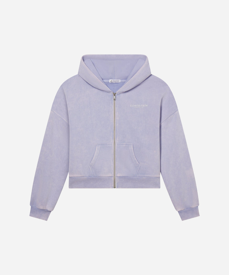Kingdom Club Lavender Full-Zip Hoodie