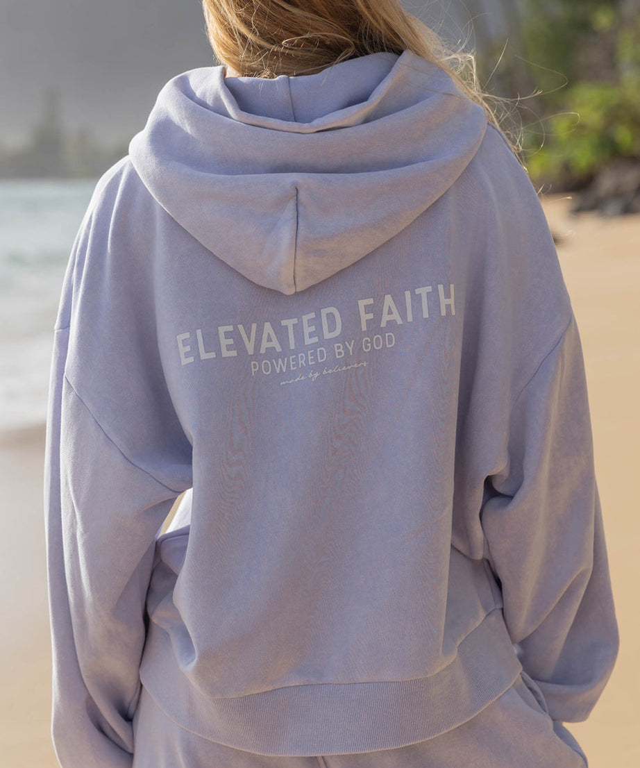 Kingdom Club Lavender Full-Zip Hoodie