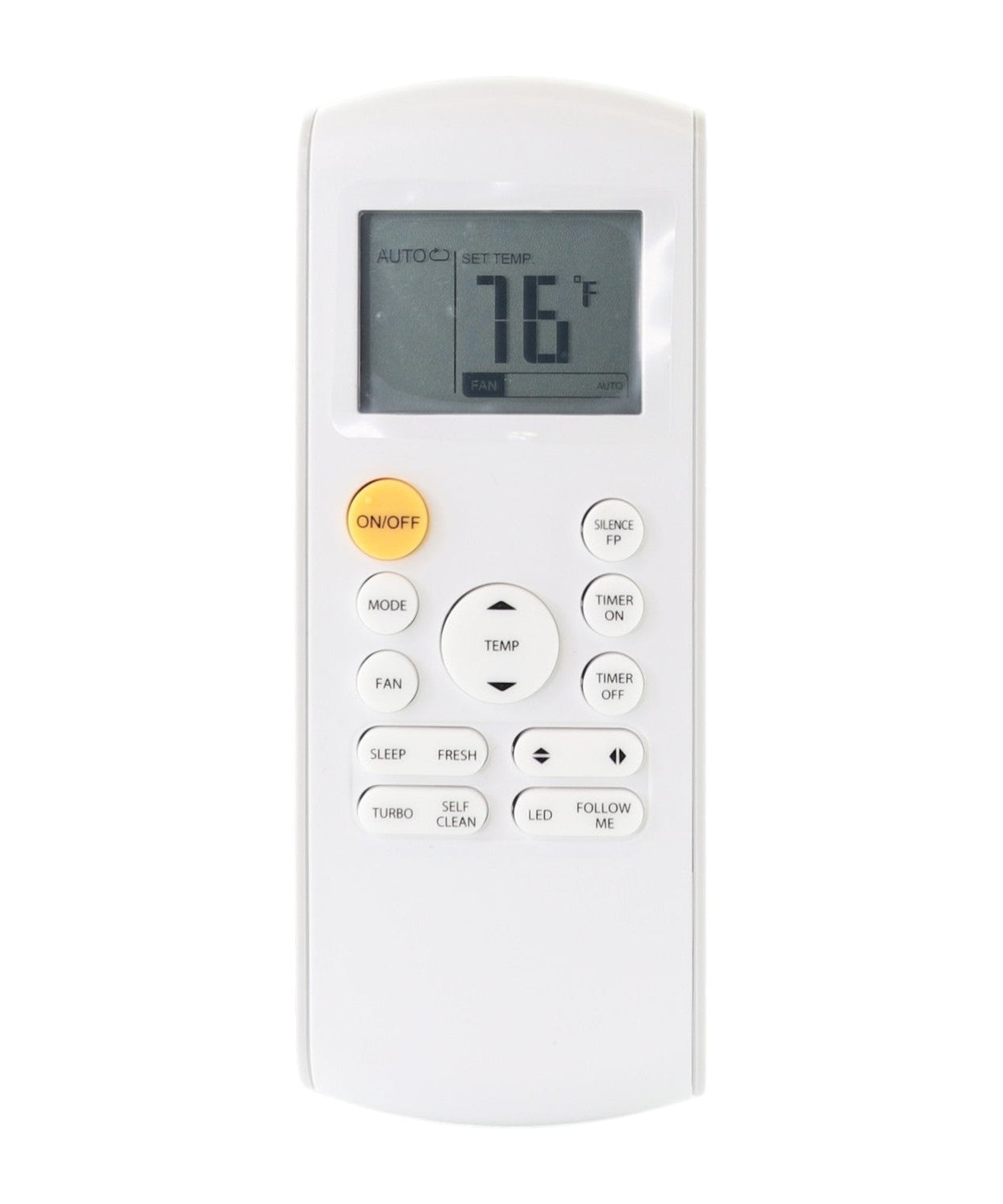 Lennox RG57A4/BGEFU1 Mini-Split Air Conditioner Remote Control for Lennox AC Units | LCD screen - Y7708