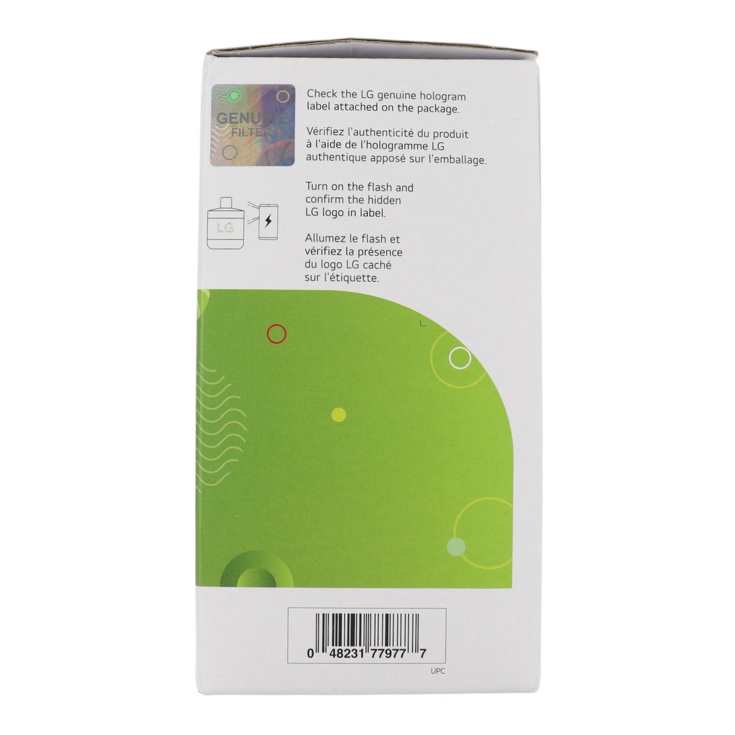 LG LT500P Kühlschrank Wasserfilter | 6 Monate - ADQ72910911