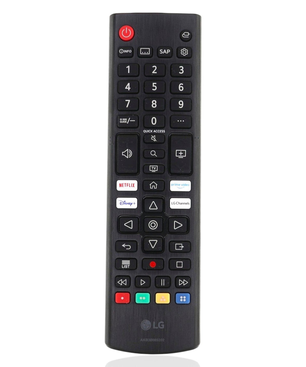 LG AKB30085202 Smart TV IR Remote Control - AKB30085202