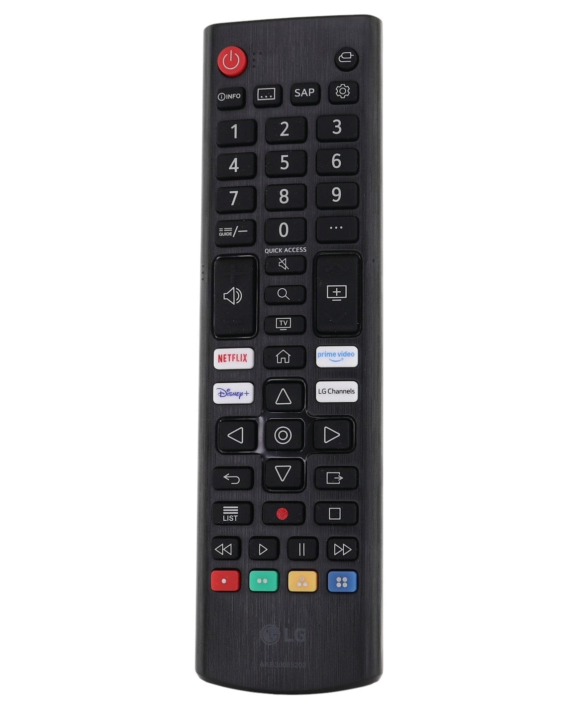LG AKB30085202 Smart TV IR Remote Control - AKB30085202