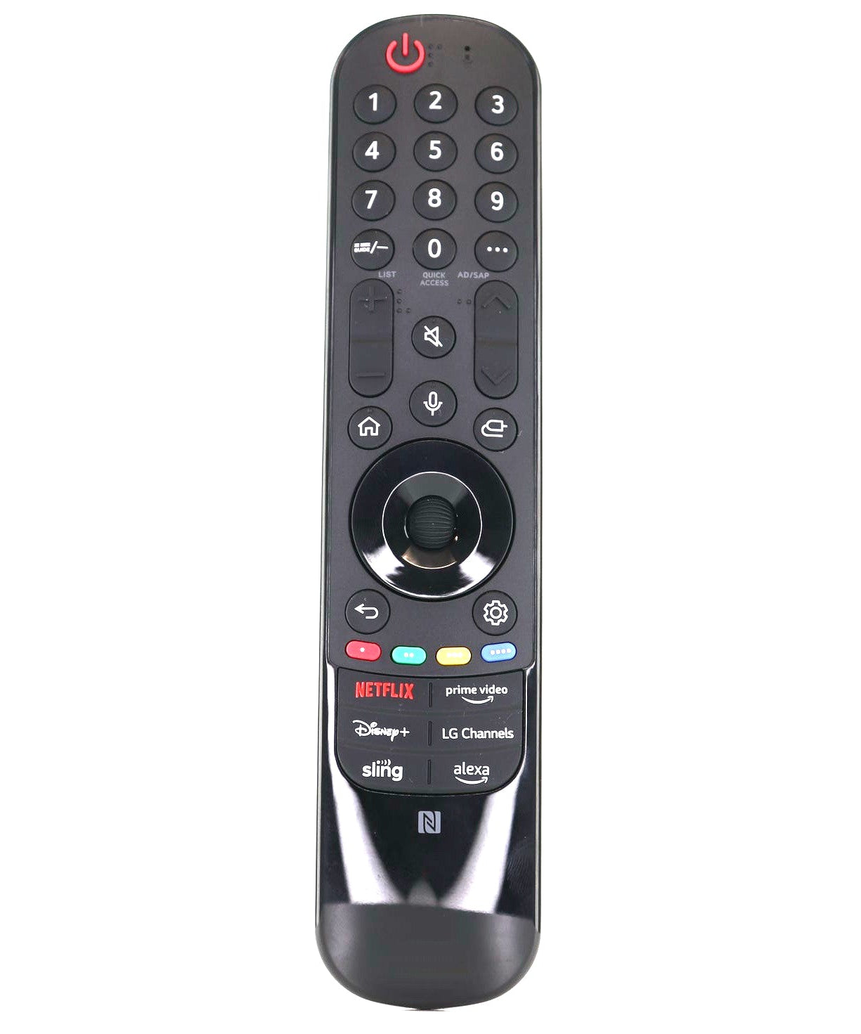 LG MR24GN Magic Remote Control for 2024 LG Smart TVs | NFC Pairing, Voice Control, Motion Pointer - AKB76045102