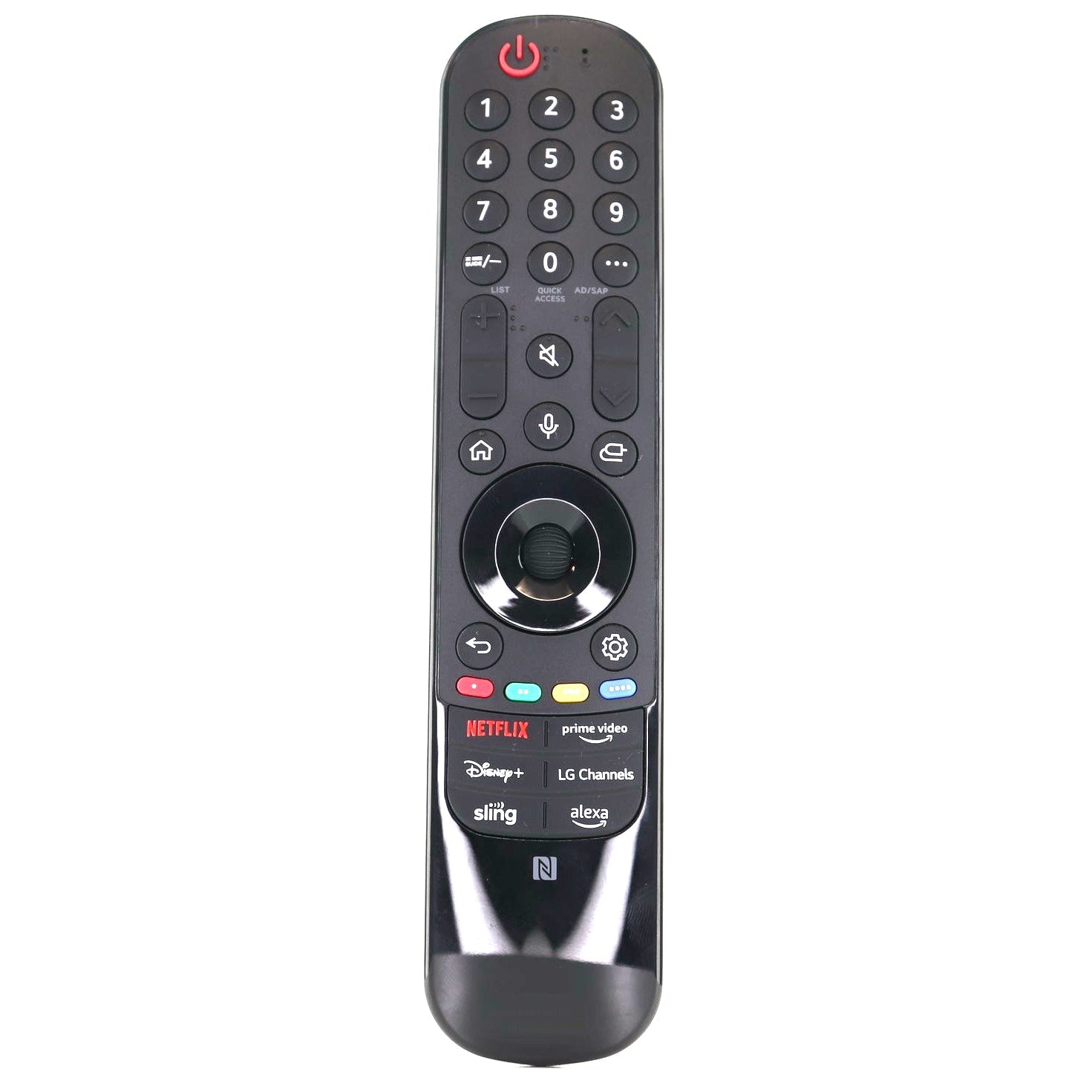 LG MR24GN Magic Remote Control for 2024 LG Smart TVs | NFC Pairing, Voice Control, Motion Pointer - AKB76045102
