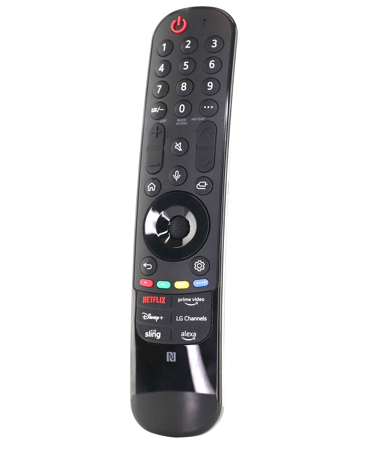 LG MR24GN Magic Remote Control for 2024 LG Smart TVs | NFC Pairing, Voice Control, Motion Pointer - AKB76045102