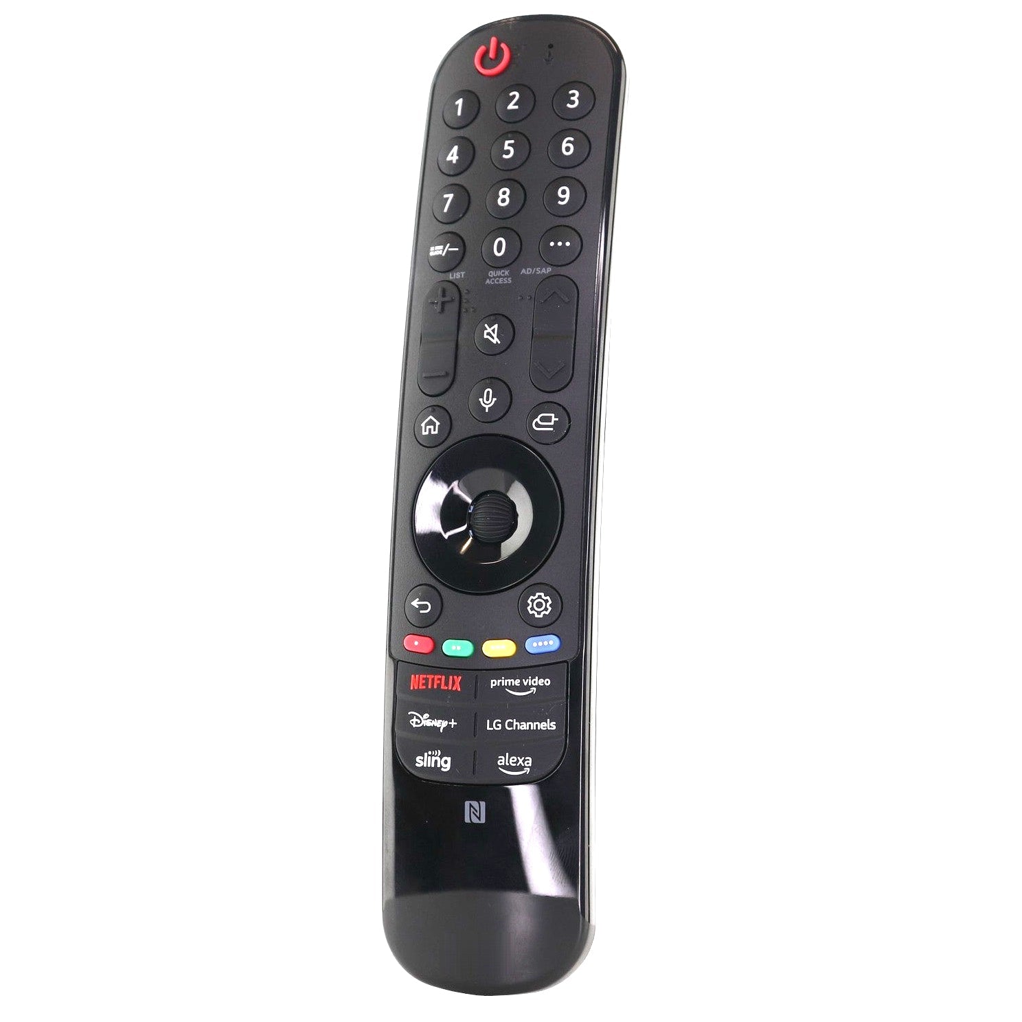 LG MR24GN Magic Remote Control for 2024 LG Smart TVs | NFC Pairing, Voice Control, Motion Pointer - AKB76045102