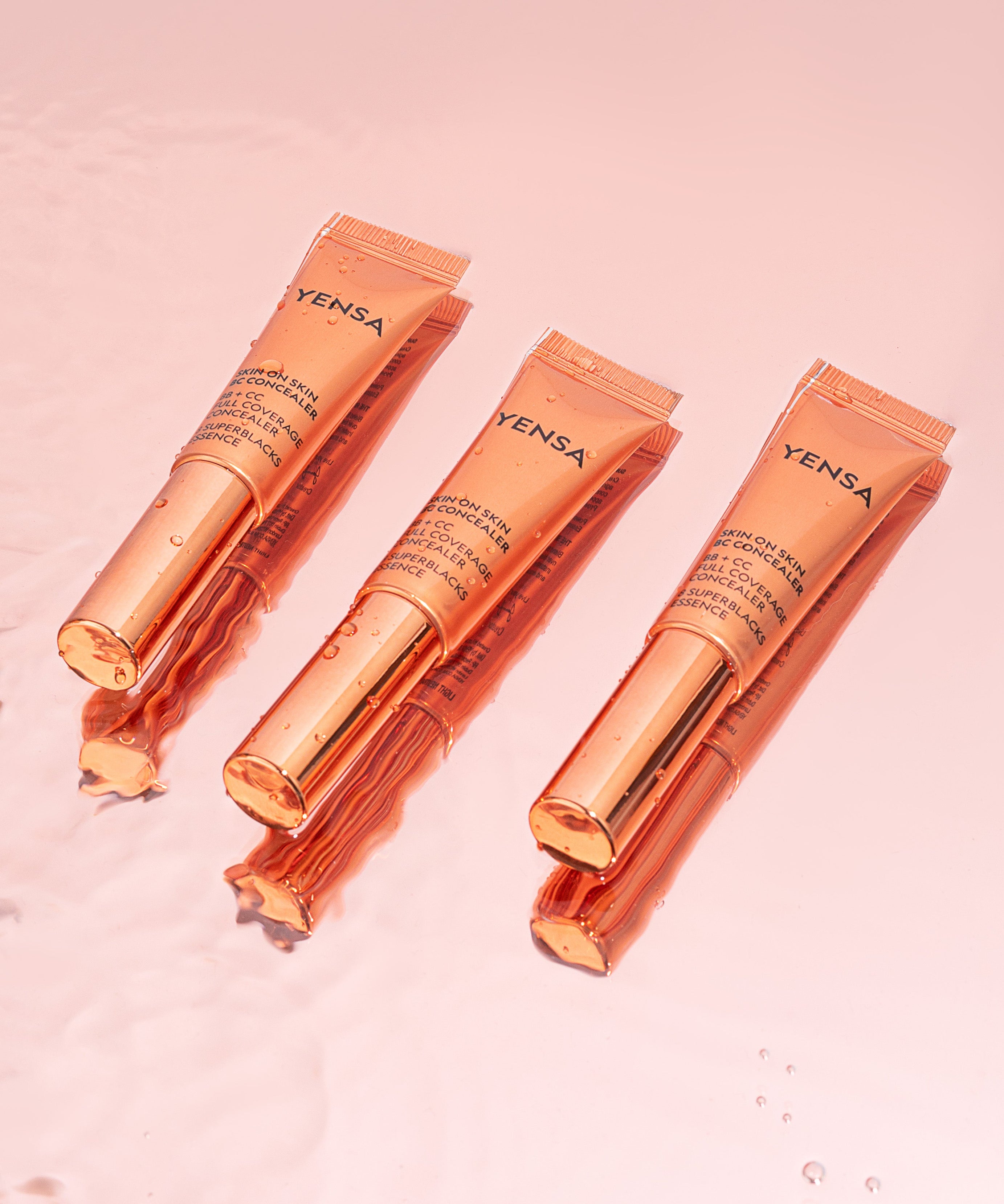 Skin On Skin BB + CC Full Coverage Hyaluronic Serum Concealer