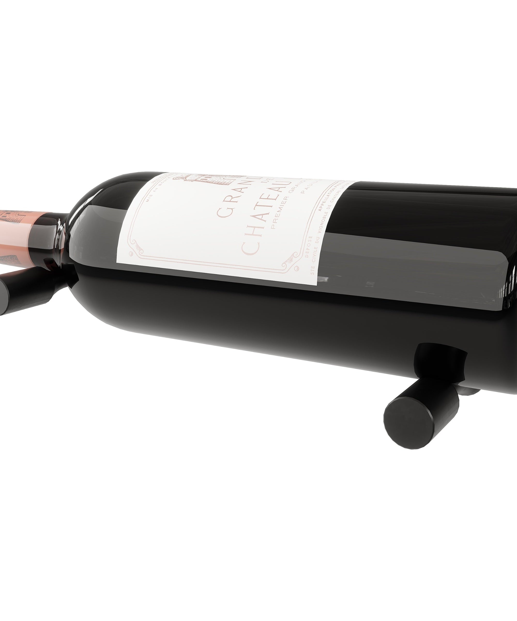 Label-Forward Wine Peg