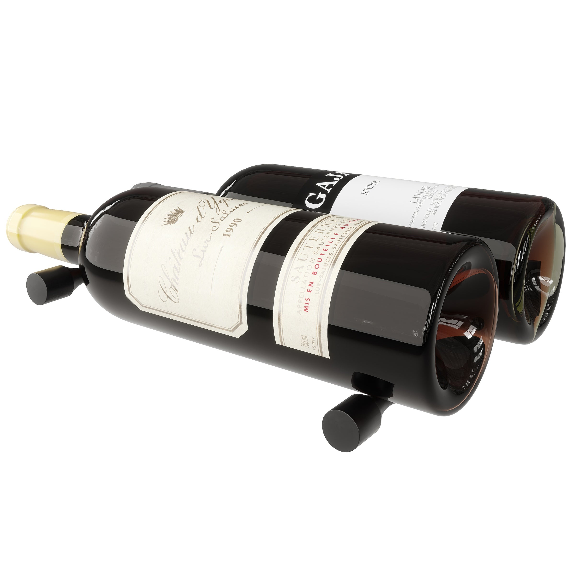 Label-Forward Wine Peg