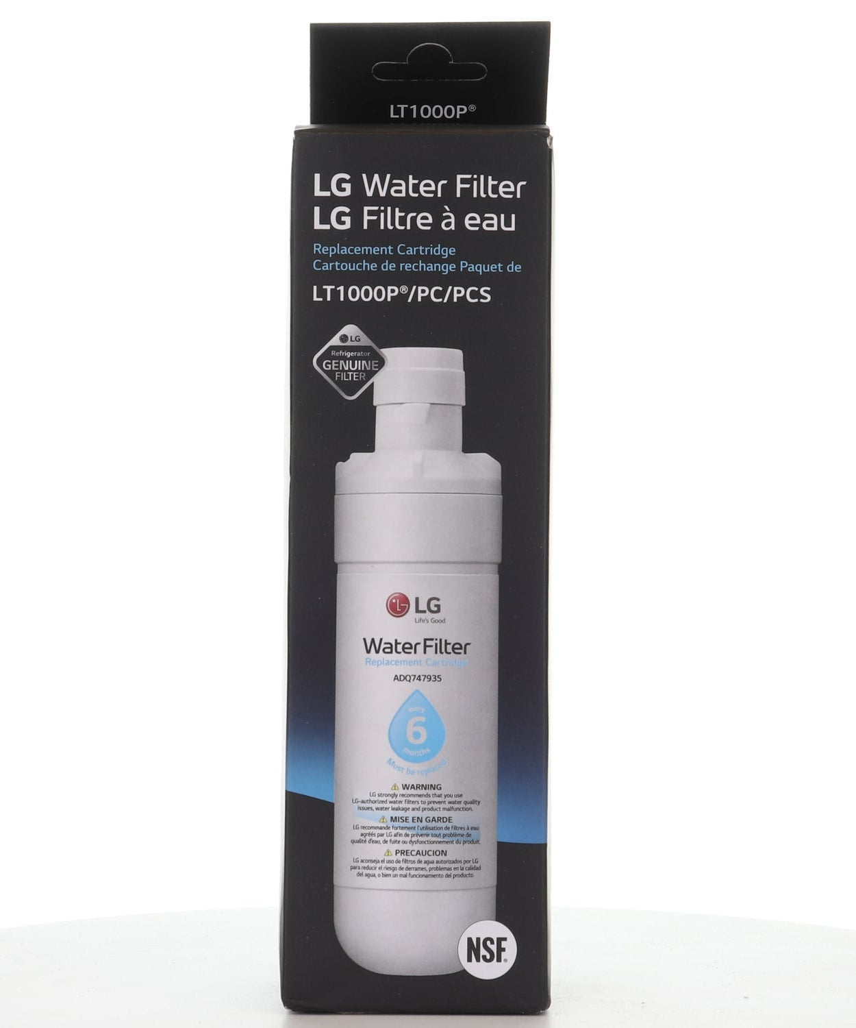 LG LT1000P / ADQ747935 Kühlschrank-Wasserfilter-Ersatzkartusche - AGF80300704