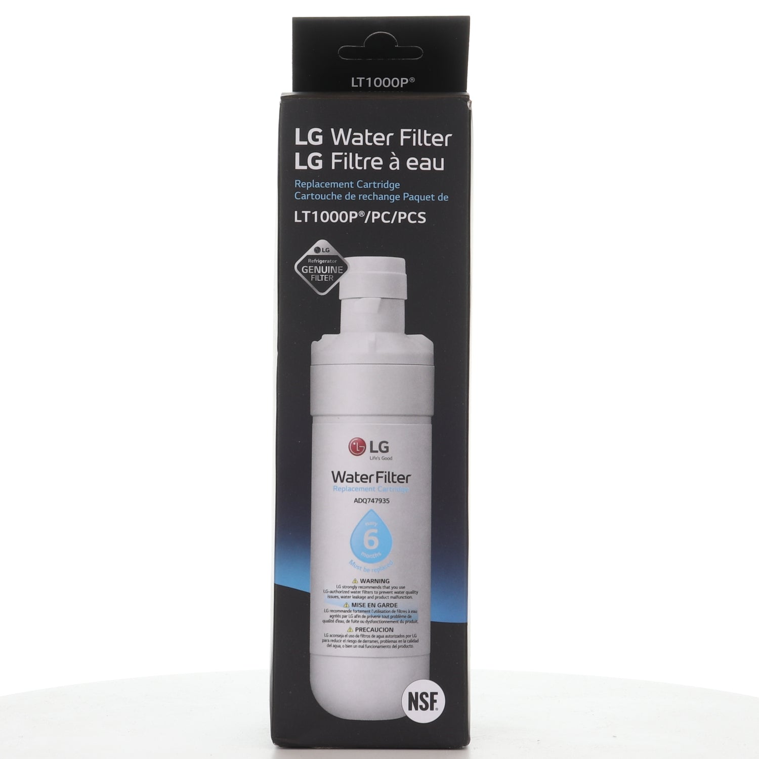 LG LT1000P / ADQ747935 Kühlschrank-Wasserfilter-Ersatzkartusche - AGF80300704