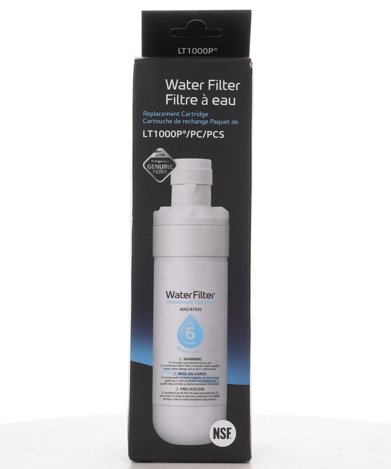 LG LT1000P / ADQ747935 Kühlschrank-Wasserfilter-Ersatzkartusche - AGF80300704
